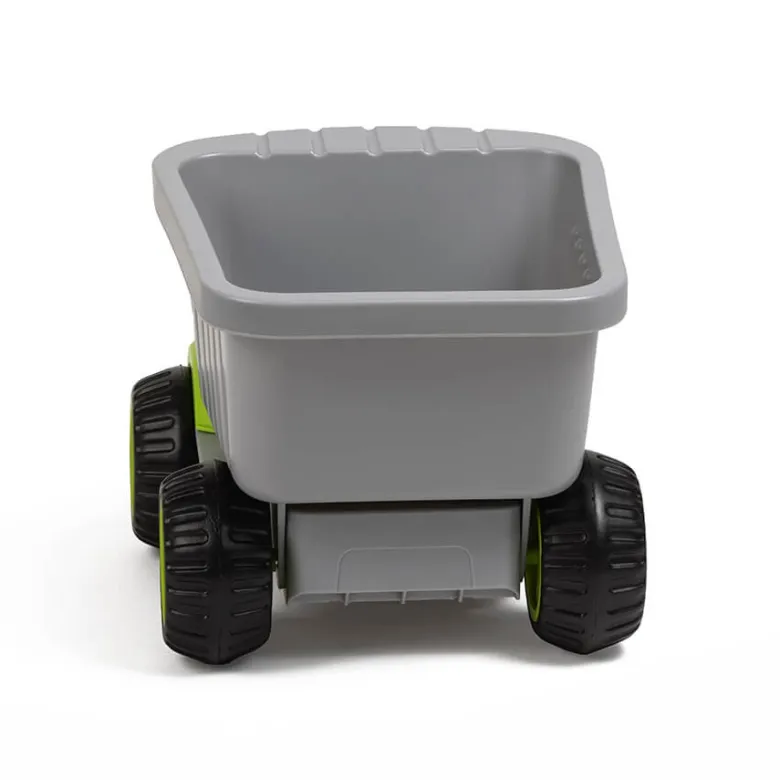 Gran camión volquete para cargar, transportar y descargar