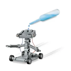 Green Science robot energizado con agua salada
