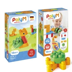 Juego construcción pájaros y bestias