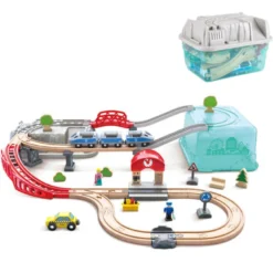 Juego de bloques de construcción Tren urbano