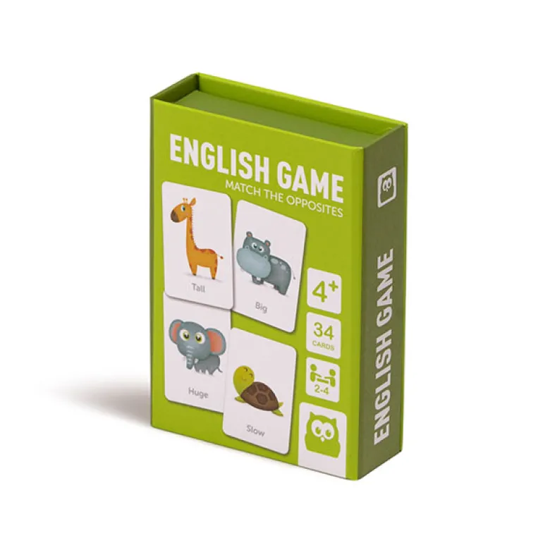 Juego de cartas aprender inglés