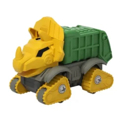 Juego de construcción camión volquete dinosaurio – Green Dino