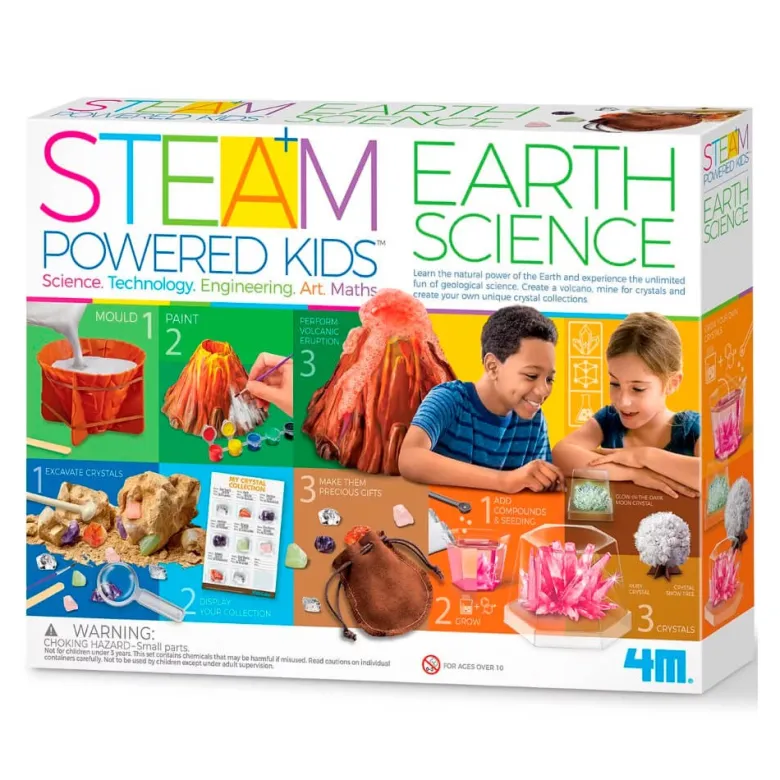 Juego de experimentos – Ciencias de la tierra