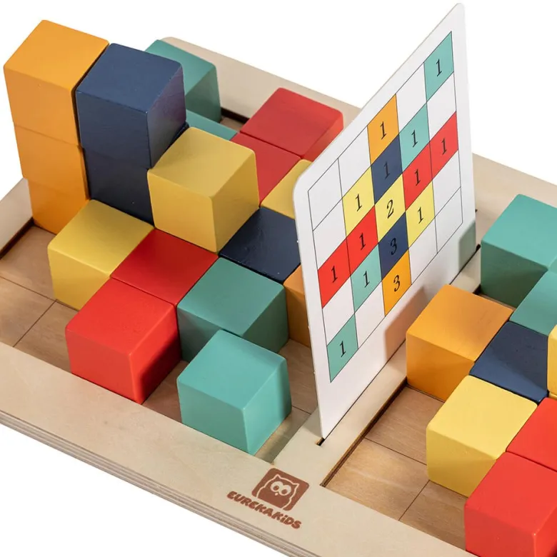Juego de memoria y estrategia – Competición de bloques