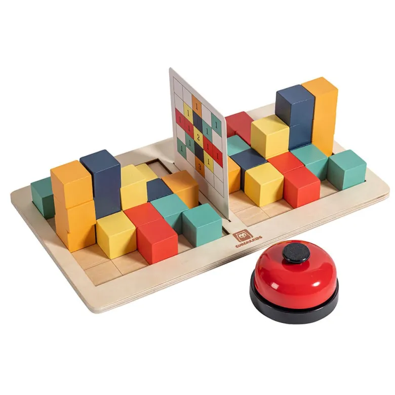 Juego de memoria y estrategia – Competición de bloques