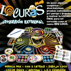 Juego de mesa familiar – Locuras plus