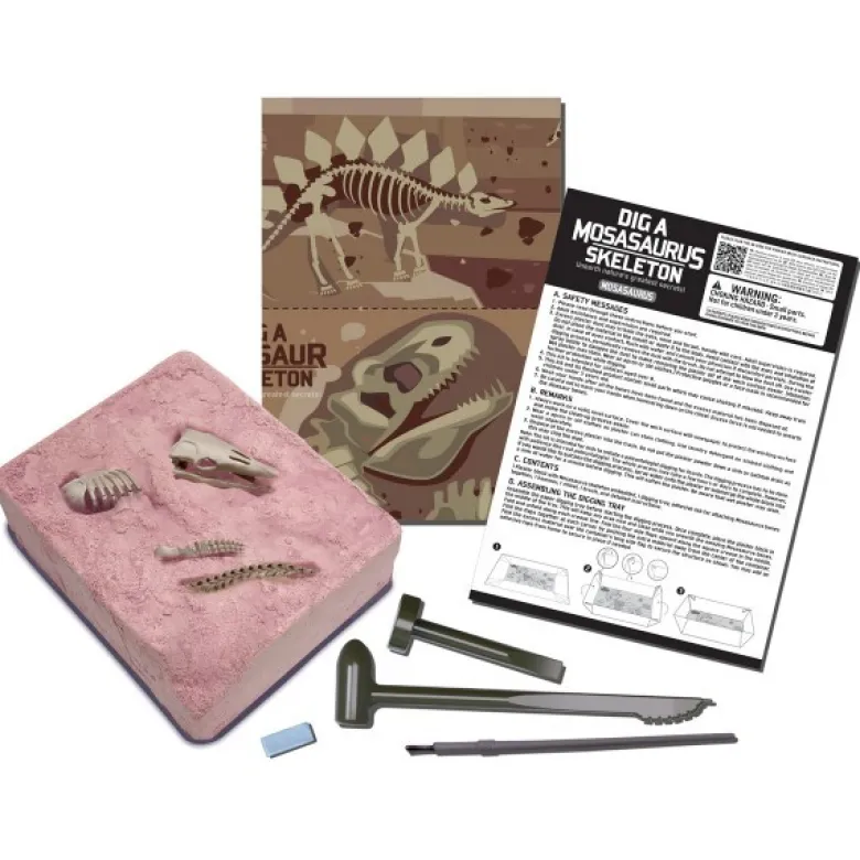 Kidz Labs Kit Geológico Esqueleto de Mosasaurus