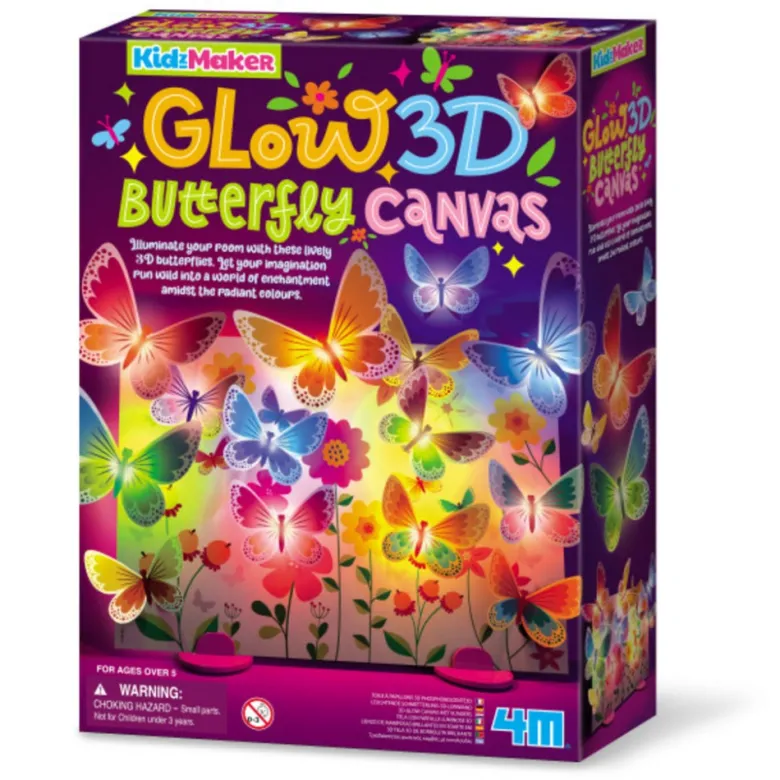 KidzMaker Mariposas Brillantes 3D
