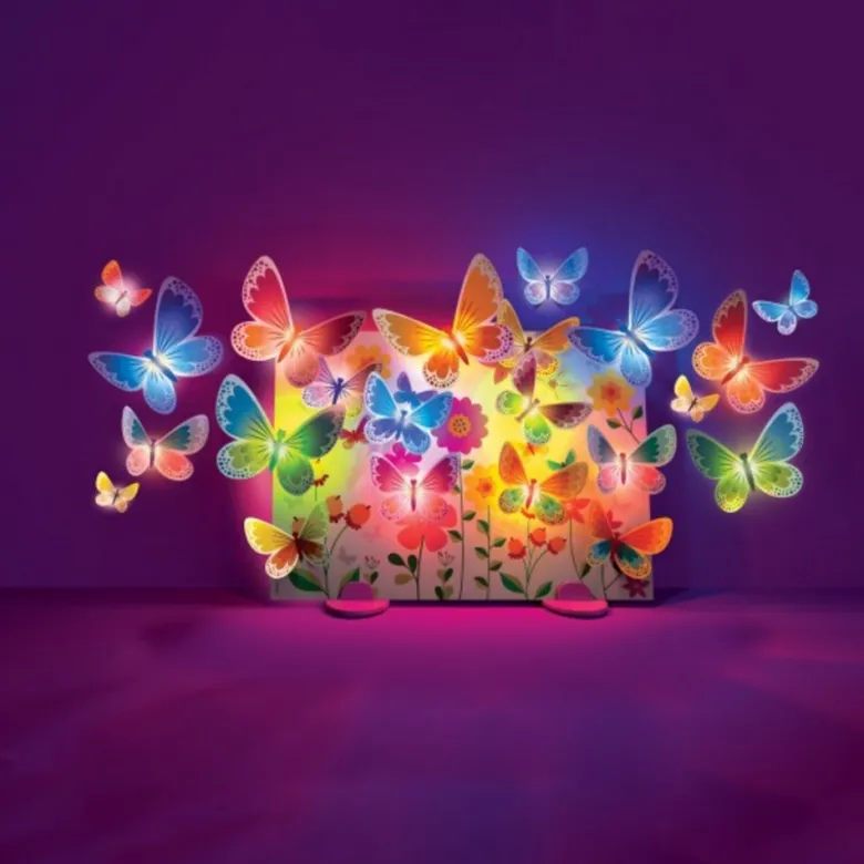 KidzMaker Mariposas Brillantes 3D