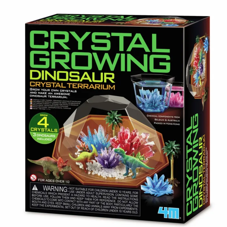 Kit Crece Cristales – Dinosaurios