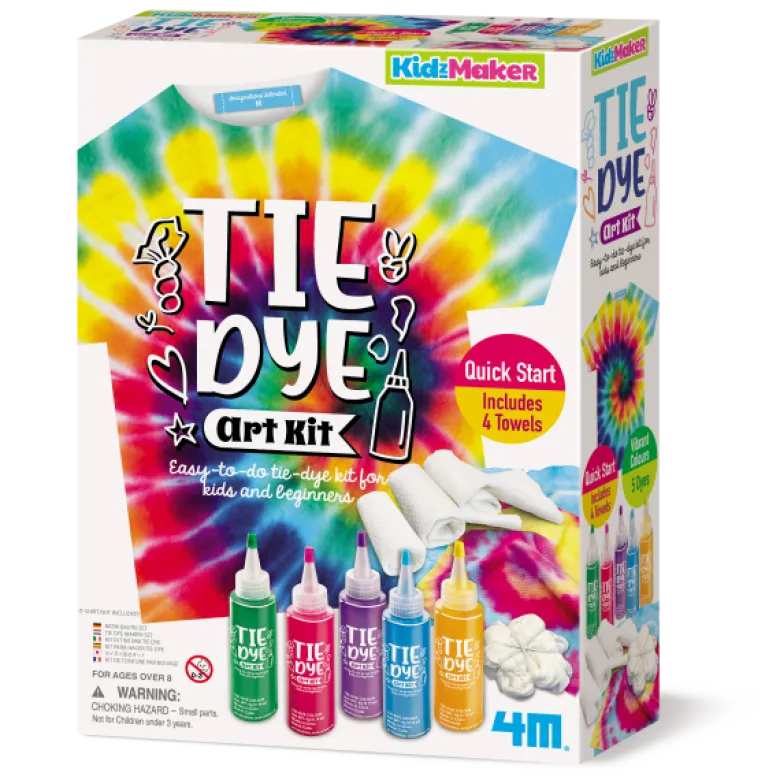 Kit de Camisetas Tie Dye- Kidz Maker