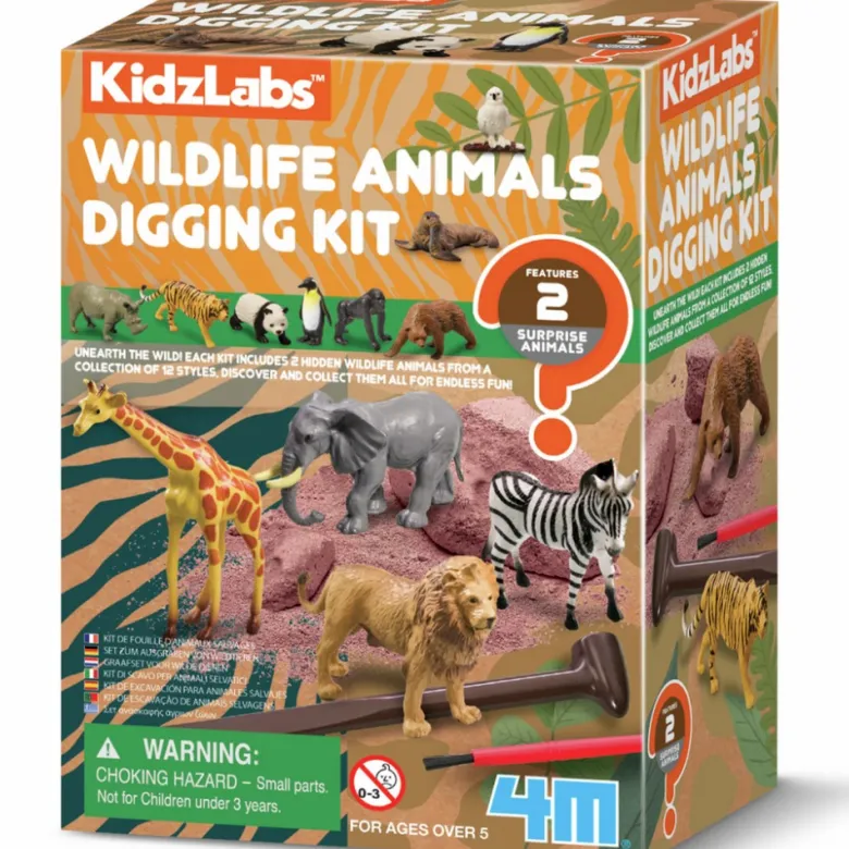Kit de Excavación Animales Salvajes
