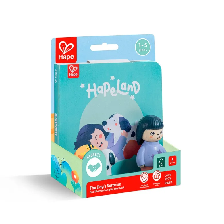 La sorpresa del perro - Colección Hapeland