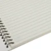 Libreta A5 pautada con diseño de flores