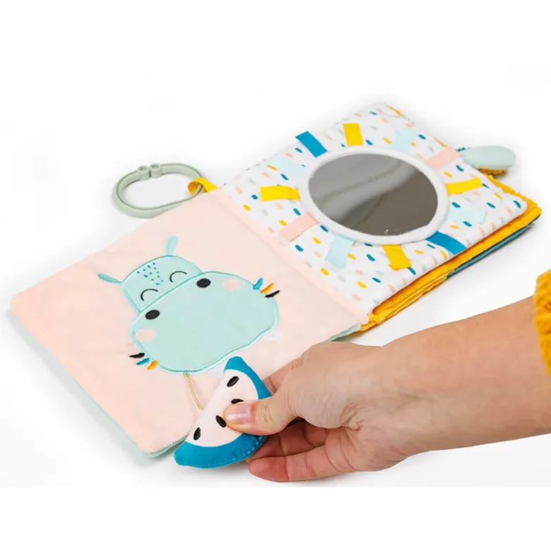 Libro sensorial con actividades para bebés – Cucu
