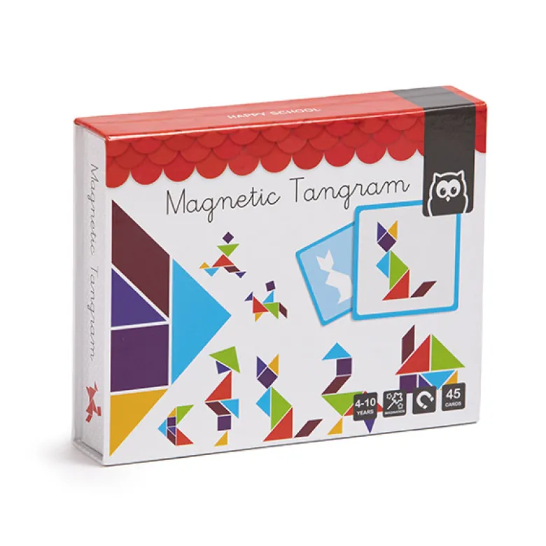 Magnetic tangram