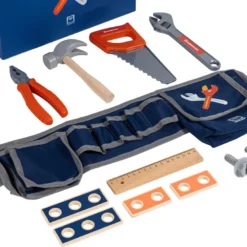 Maletín profesional de juguete con 21 accesorios - Mecánico