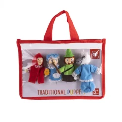 Marionetas de dedo de la caperucita roja 11cm