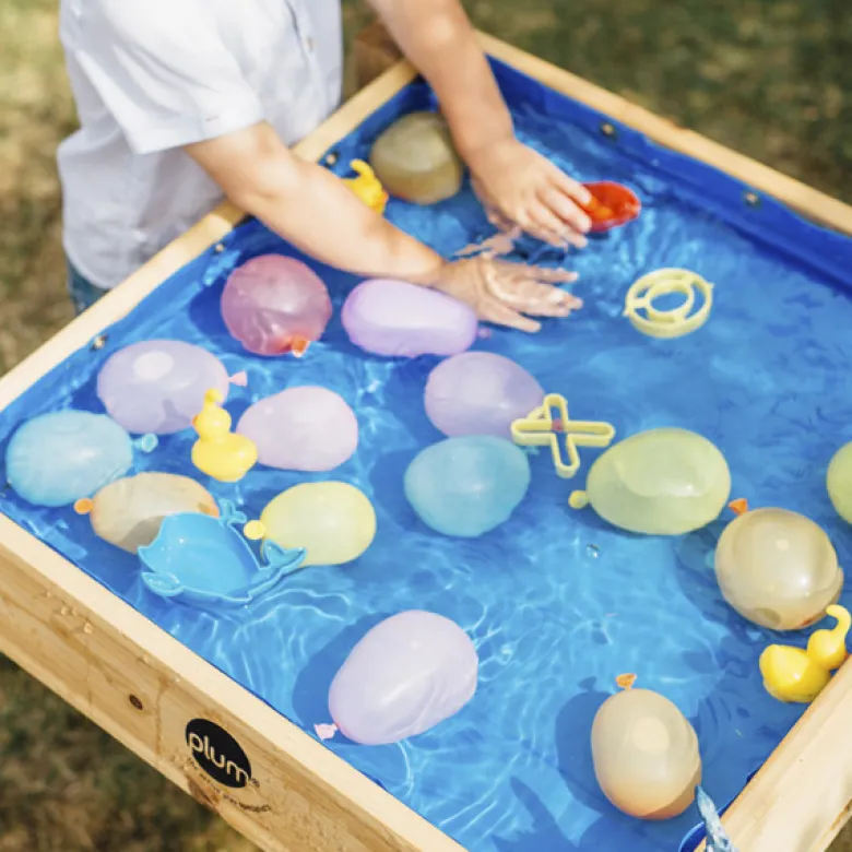 Mesa madera multiusos agua y arena