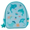 Mochila de playa azul