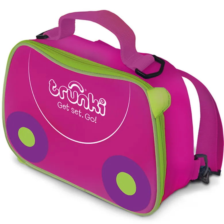 Mochila portalimentos rosa