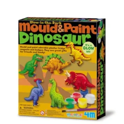 Moldea y pinta dinosaurios