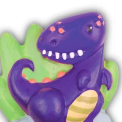 Moldea y pinta imanes de dinosaurios