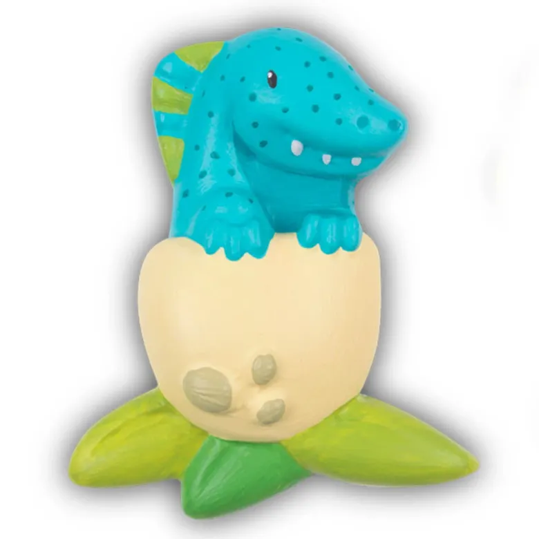 Moldea y pinta imanes de dinosaurios