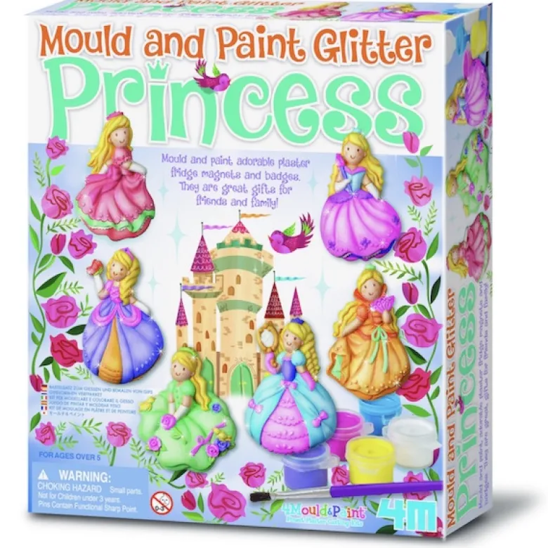 Moldea y pinta princesas