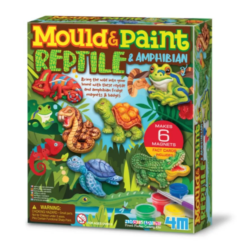 Moldea y Pinta Reptiles y Anfibios