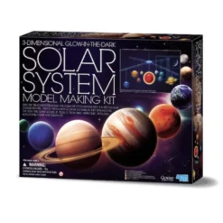 Móvil 3D del Sistema Solar para construir y observar