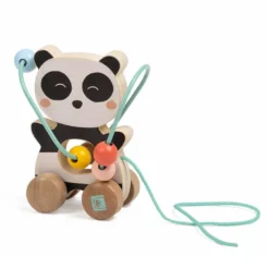 Panda arrastrable con mini looping Wild