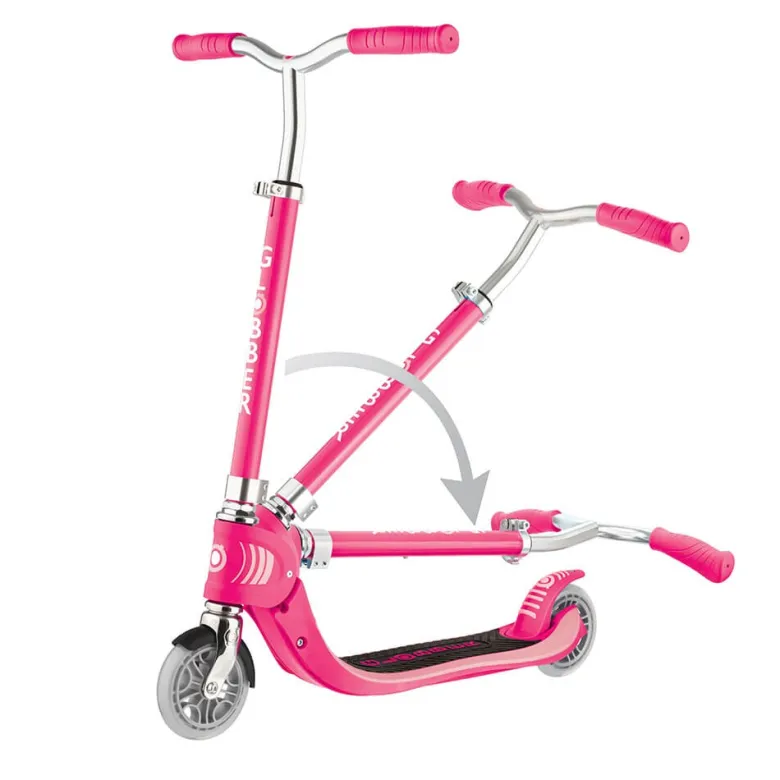 Patinete ajustable y plegable de 2 ruedas - Flow Foldable 125 Fuchsia