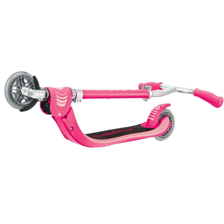 Patinete ajustable y plegable de 2 ruedas - Flow Foldable 125 Fuchsia