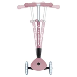 Patinete ecológico, plegable y con luces Junior – Rosa