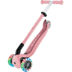 Patinete evolutivo de 3 ruedas con luz - Go Up Active Lights Pink