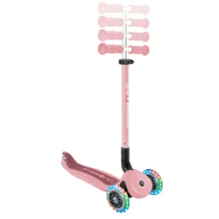 Patinete evolutivo de 3 ruedas con luz - Go Up Active Lights Pink