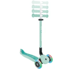 Patinete evolutivo de 3 ruedas con luz - Go Up Active Lights Mint