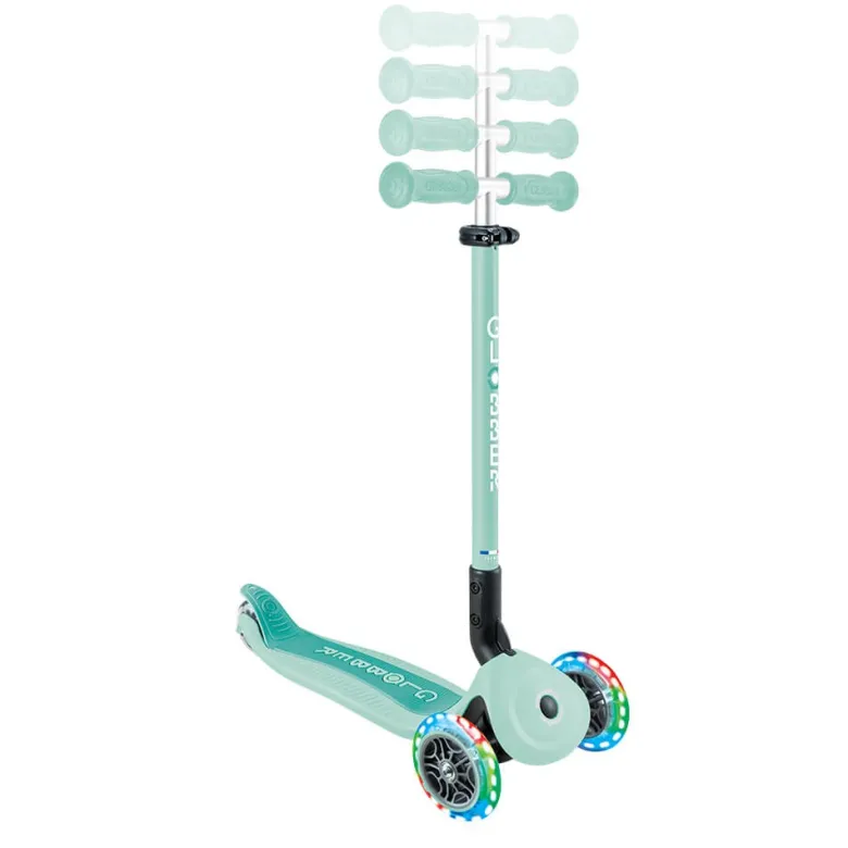 Patinete evolutivo de 3 ruedas con luz - Go Up Active Lights Mint