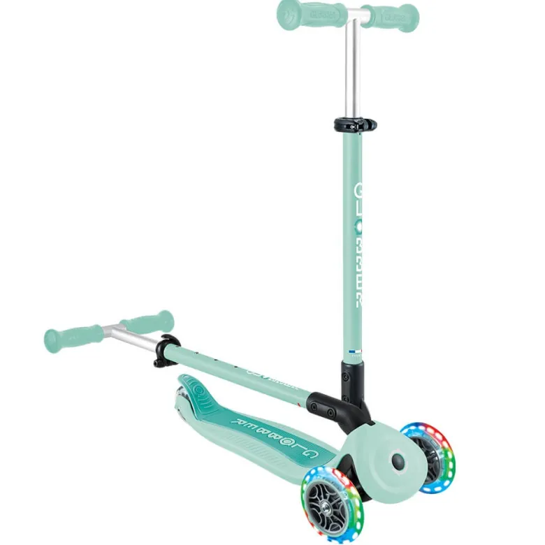 Patinete evolutivo de 3 ruedas con luz - Go Up Active Lights Mint