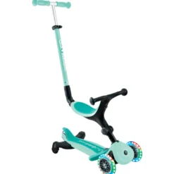 Patinete GO UP ACTIVE LUCES 360º - Menta