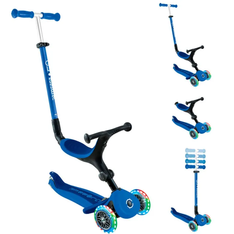 Patinete Go Up Active Luces - Navy Blue