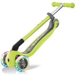 Patinete Primo Foldable Lights verde lima