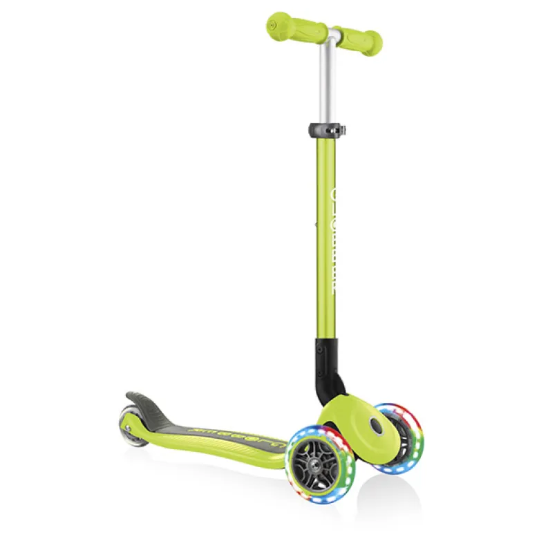 Patinete Primo Foldable Lights verde lima