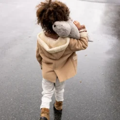 Peluche y almohada calentable – Foca Grande Gris