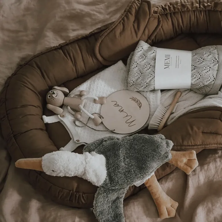 Peluche y almohada calentable – Gaviota Pequeña