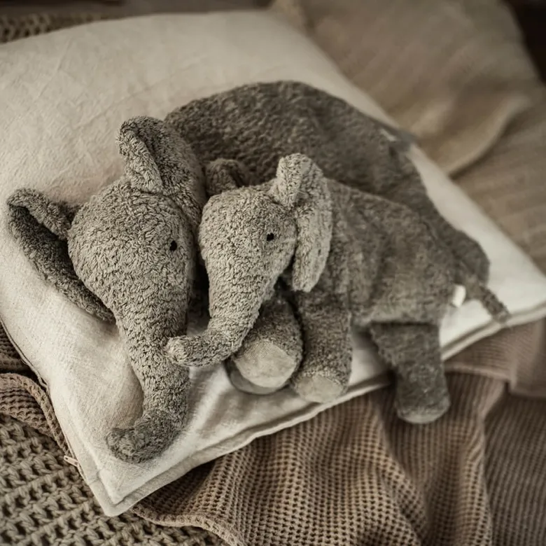Peluche y almohada calentable – Elefante Pequeño
