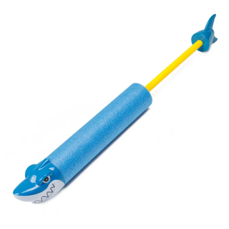 Pistola de agua de espuma con cabeza de animal - Azul
