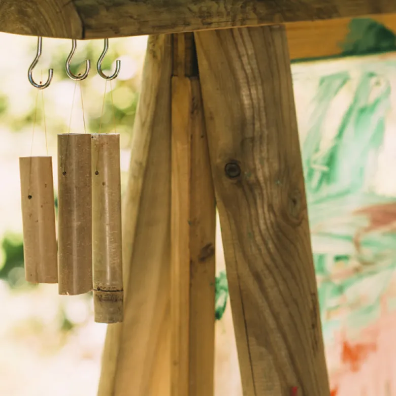 Pizarra de madera Discovery Crea y pinta