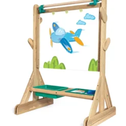 Pizarra para exteriores con lienzo transparente